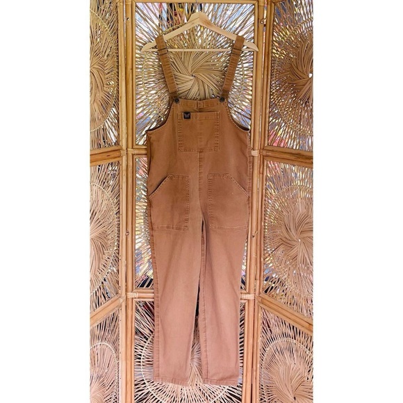 Girrlscout Girrlscoutshop Tan Billie Overalls XS - Picture 1 of 6